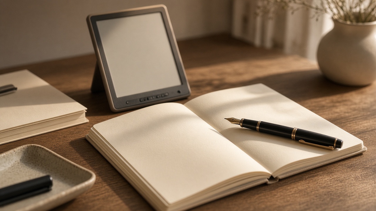 LilyWrite on a quiet writing desk
